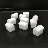 10PCS 14*10*12MM  White Plastics House Chess Pieces For Token Mark Board Game DIY Accessories 2