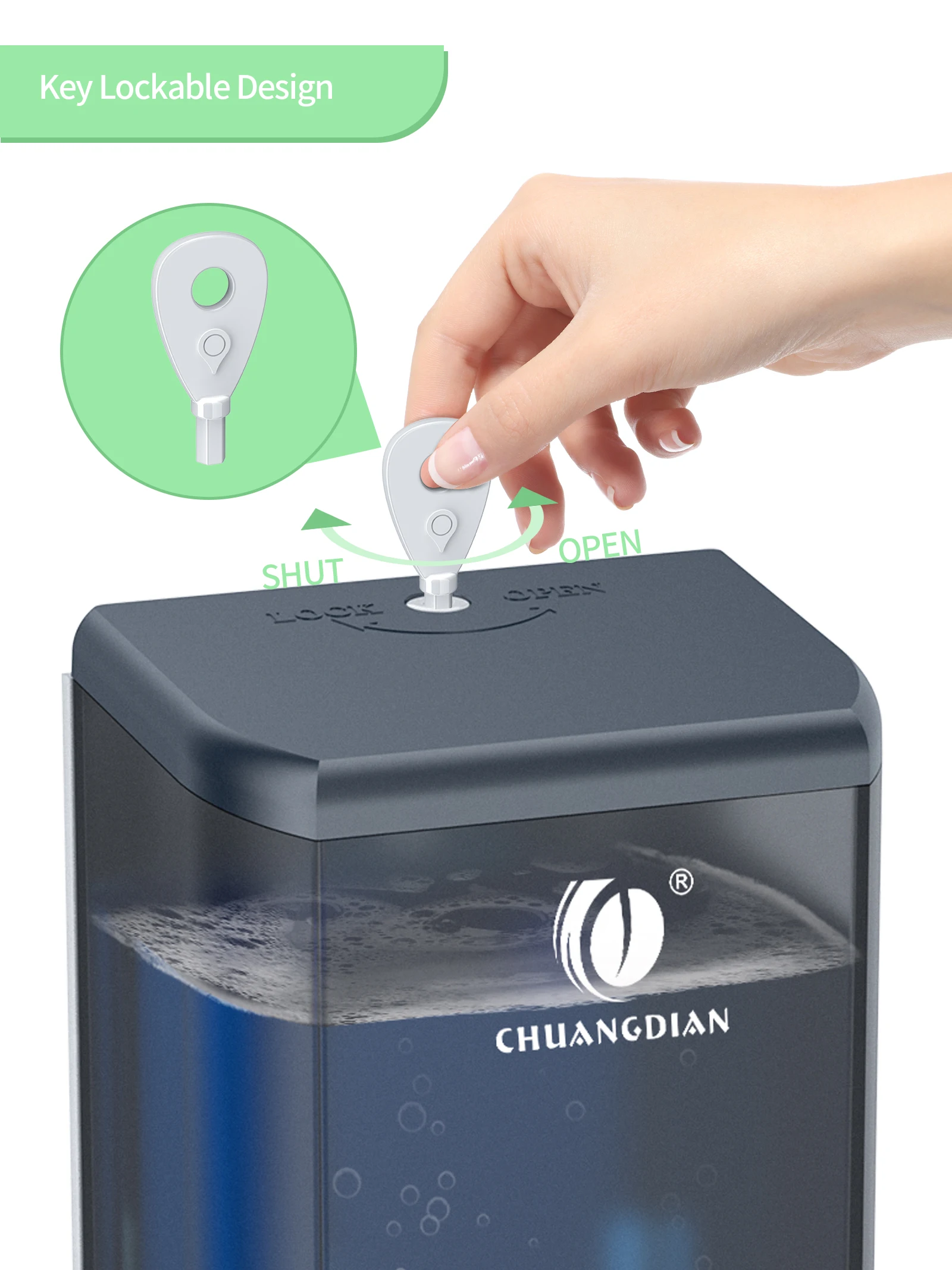 1000ML Shower Soap Dispenser Bathroom Wall Mounted Liquid Soap Dispenser for Shampoo Conditioner Lotion Dish Soap Bottle Clear 4