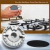 Cooker Hat Set Stove Lid Upgraded, Oven Gas Hob Burner Crown Flame Cap, Gas Burner Flame Cap Fits Most Gas Stove Burners 5