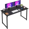 47 inch Computer Desk Gaming Desk Multi-Function Writing Table Student Art Modren Simple Style PC Wood & Metal Desk Workstation 1