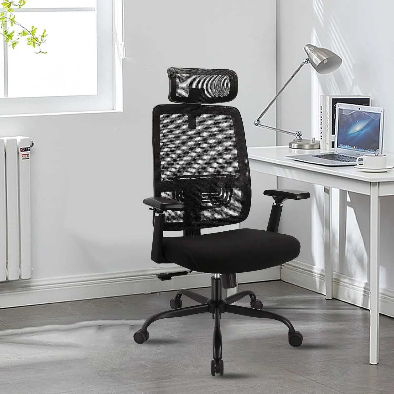 New Mesh Ergonomic Office Computer Desk Chair Flip-up Arms Adjustable Headrests Comfortable Lumbar Support For Home Office 2 New Mesh Ergonomic Office Computer Desk Chair Flip-up Arms Adjustable Headrests Comfortable Lumbar Support For Home Office 2