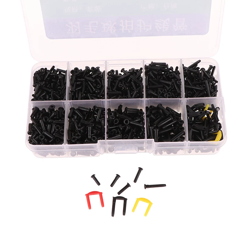 1Box Badminton Racket Grommets Eyelets Badminton Racket String Protector Racquet Wire Guard Tube Stringing Tools Set