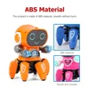 Dance Music 6 Claws Robot Octopus Spider Robots Vehicle Birthday Gift Toys for Children Kids Early Education Baby Toy Boys Girls 6