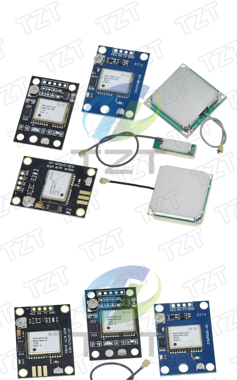 TZT GY-NEO6MV2 neues NEO-6M-Modul NEO6MV2 mit MWC APM2.5 großer Antenne für Arduino – Detail 3