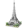 Paris Eiffel Tower Building Blocks Toys Tabletop Decorations High Difficulty Puzzle Assembly and Construction of CHILDREN'S 5