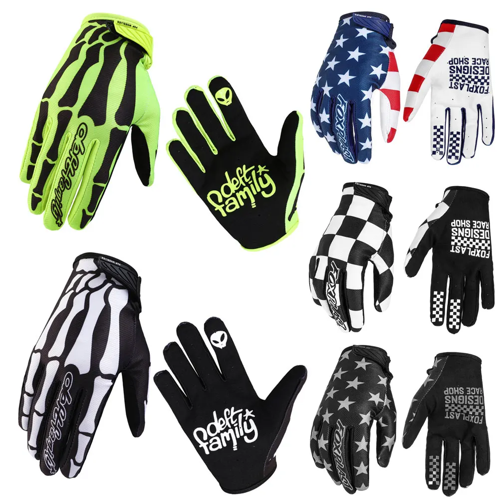 Gloves Skulls Motorcycle | Motorcycle Racing Gloves | Mtb Cycling ...