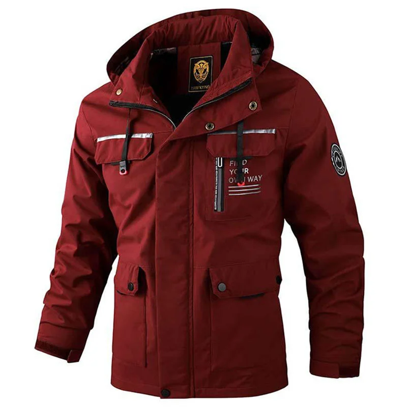 Men Plus Size Sports Sets Hooded Parkas Men's Winter Overcoat Parka Hood Male Coat Products Man Clothing Social Jackets Cold New