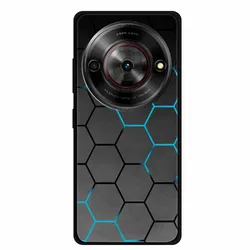 Luxury TPU Silicone Phone Case with Fashion Patterns - Soft and Stylish Back Cover for -ZTE Blade A75 5G (G08.CH.1)