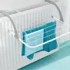Anti-deform Modern Heating Radiator Balcony Shoes Hanger Sturdy Construction Laundry Drying Rack Windproof Yard Home Accessories 1