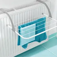 Anti-deform Modern Heating Radiator Balcony Shoes Hanger Sturdy Construction Laundry Drying Rack Windproof Yard Home Accessories 1