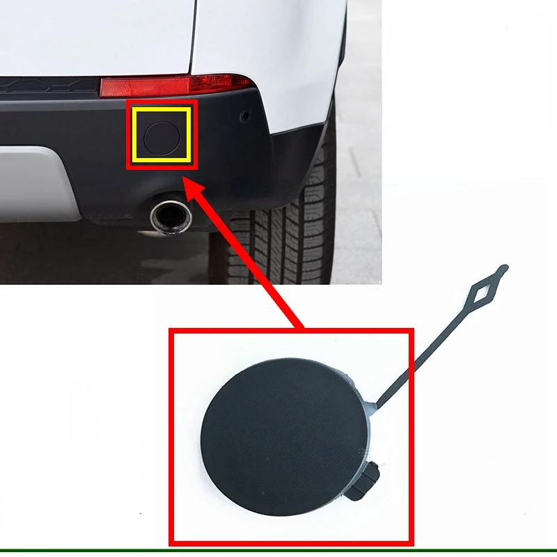 For Land Rover Discovery Sport Rear Trailer Cover Tow Hole Cover Rear Bumper Small Round Cover