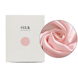 Luxurious Double - Sided Silk Pillowcase - 16MM Natural Mulberry Silk, Hidden Zipper, Soft & Cool - 50×70cm (Light Pink)