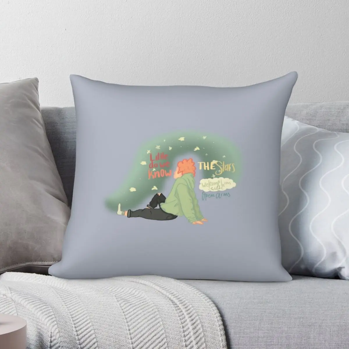 

Cavetown This Is Home Pillowcase Polyester Linen Velvet Creative Zip Decor Pillow Case Car Cushion Cover