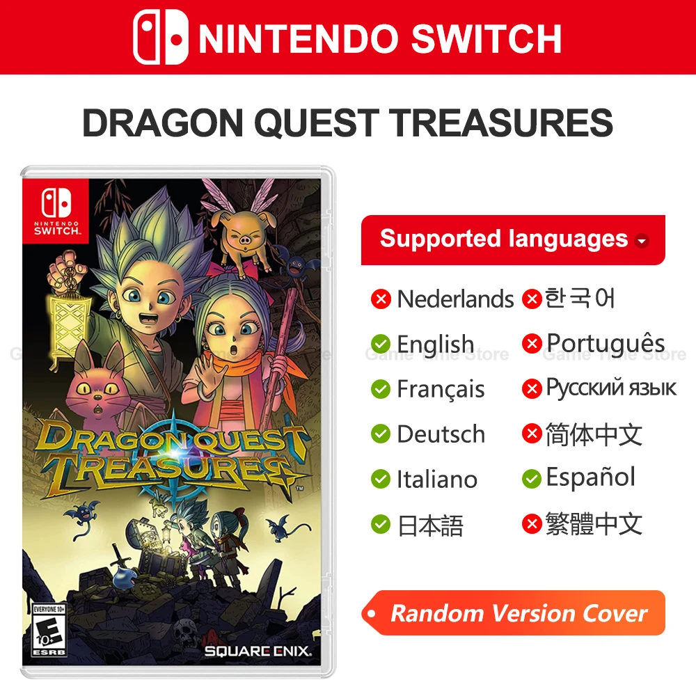任天堂Switch有機EL ＋ドラゴンクエストトレジャーズ Amazon.co.jp: ドラゴンクエスト トレジャーズ 蒼き瞳と大空の