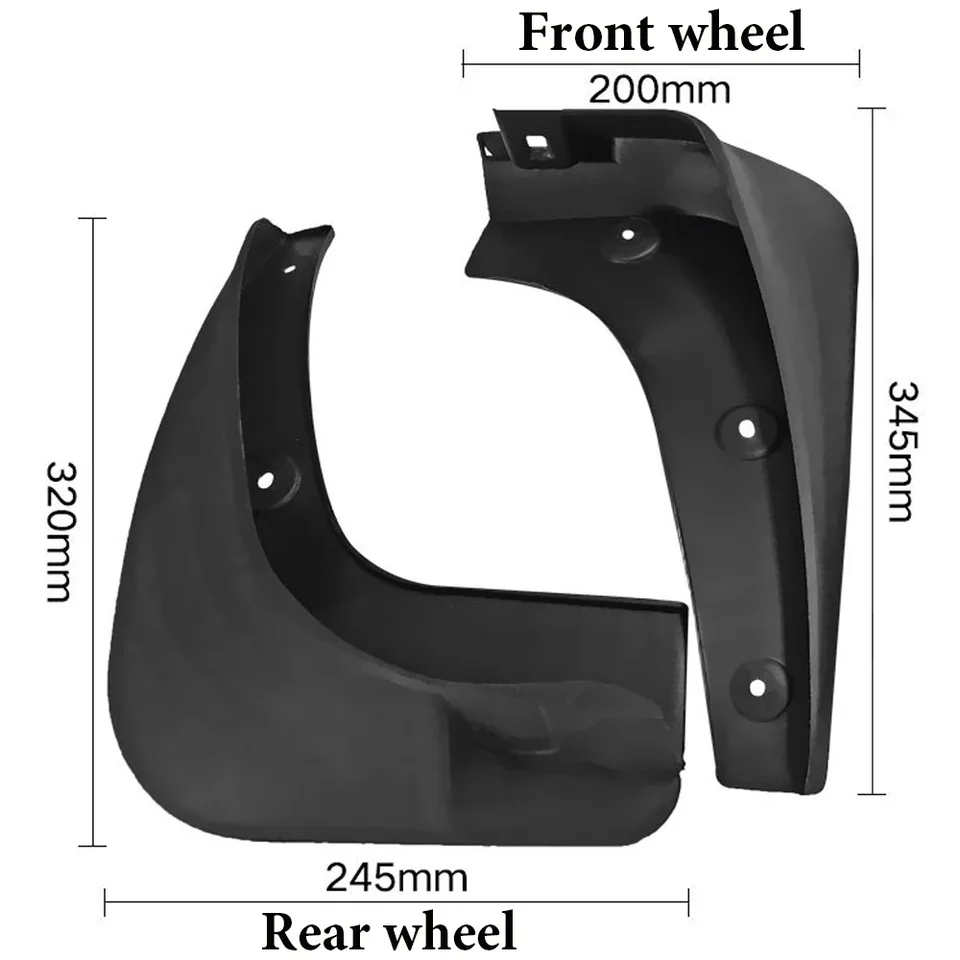 LiyanWu Ailes Pare-Boue Voiture Pour Range Rover Evoque 2012 2013 2014