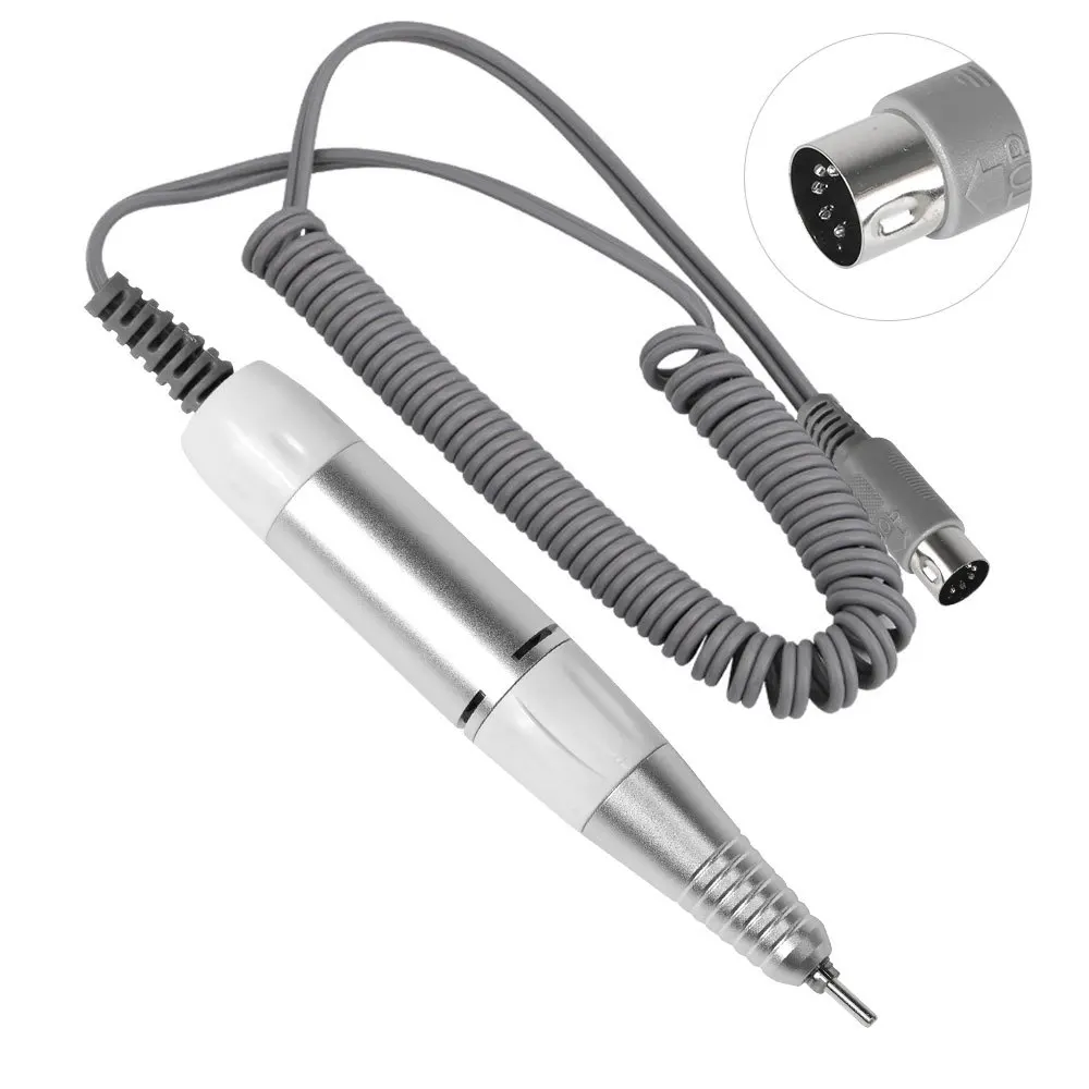 Nail Drill Electric Nail Drill Pen Handle File Polish Grind Machine Handpiece Manicure Pedicure Tool 5 PIN PLUG Accessories