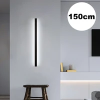 150cm LED Wall Lamp Long Strip Indoor Wall Lamp Aluminum Lamp Body Exquisite Home Decoration Living Room Bedroom Bedside Lights 1