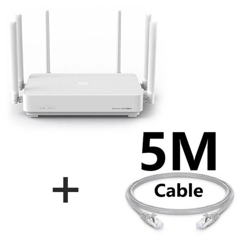 Xiaomi Redmi AX5400 Wifi Router Mesh System WiFi 6 4K QAM 160MHz High Bandwidth 512MB Memory for Home Work With Xiaomi App 