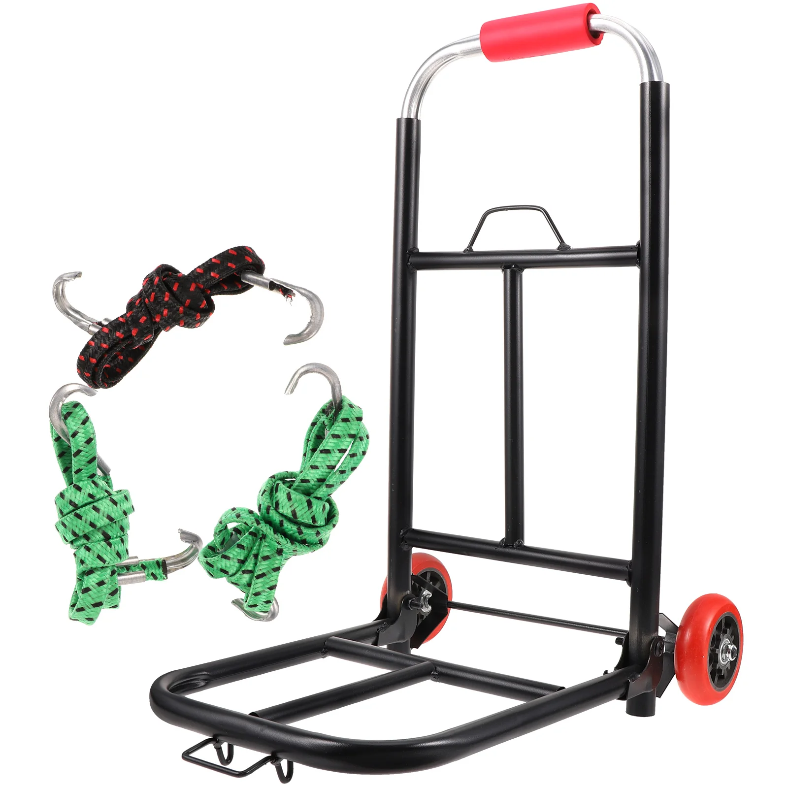 

Shopping Cart Portable Trolley Luggage Cart Foldable Carrier Towing Dolly