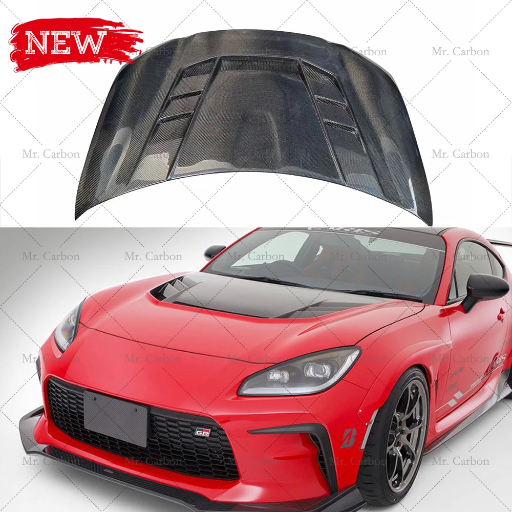 CARBONHOODFORTOYOTAGR86BRZVARISSTYLECARBONFIBERGLASSCOOLING