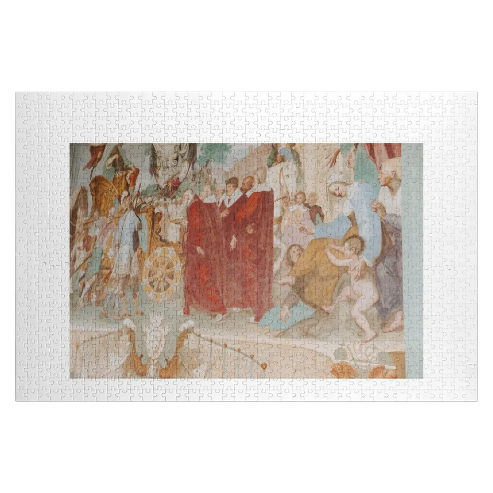 

Tutti Le Medici - Fresco Art Jigsaw Puzzle Game Children Personalized Name Puzzle