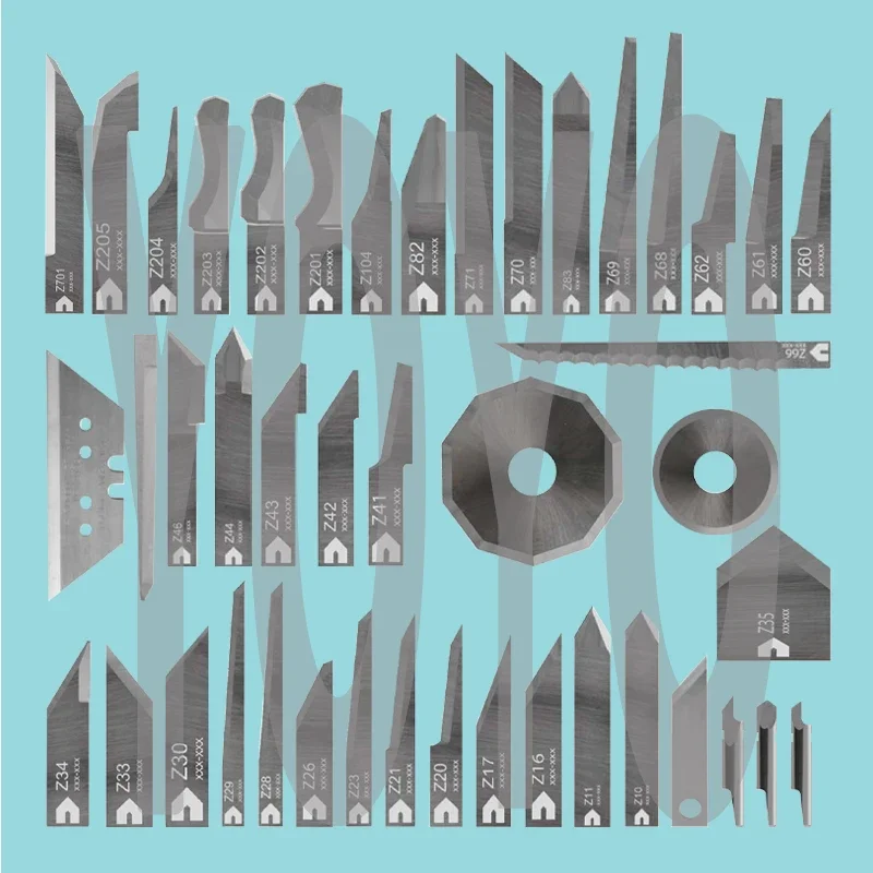 

Zund Z1 Z21 Z43 Z46 Z33 R40 R101 R106 R113 R119 R120 R126 R156 R158 R170 R203 R204 Tungsten Carbide Cutter Cutting Blades Knives