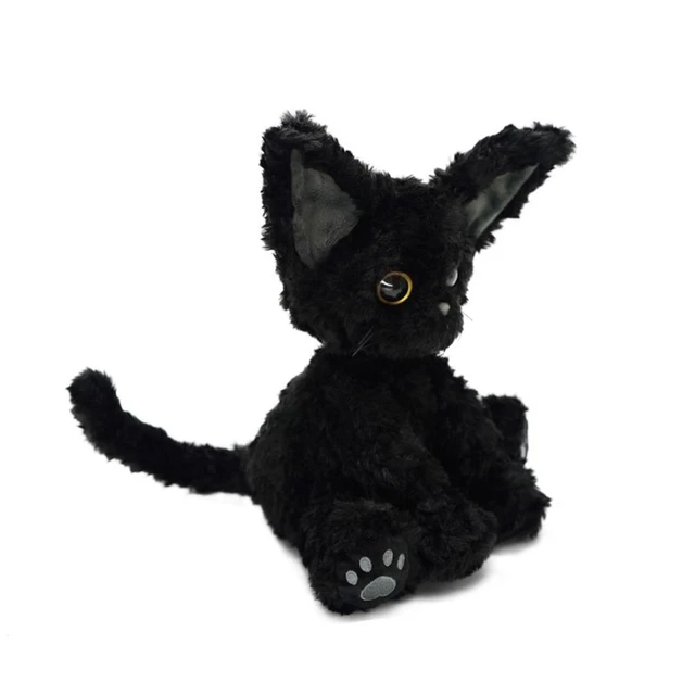 Cute Black Cat Plush Toy Throw Pillow Khaki Curly KUKI Black Cat Long Hair Doll Big Eyes Festive Gift GivingChild Birthday Gift 4 Cute Black Cat Plush Toy Throw Pillow Khaki Curly KUKI Black Cat Long Hair Doll Big Eyes Festive Gift GivingChild Birthday Gift 4