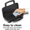 Sandwich Maker with Nonstick Ceramic Plates 3
