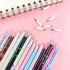 4pcs HB Lead Non Sharpening Pencils Kawaii Mechanical Pencils Writing Painting Tools Korean Stationery School Office Supplies 3