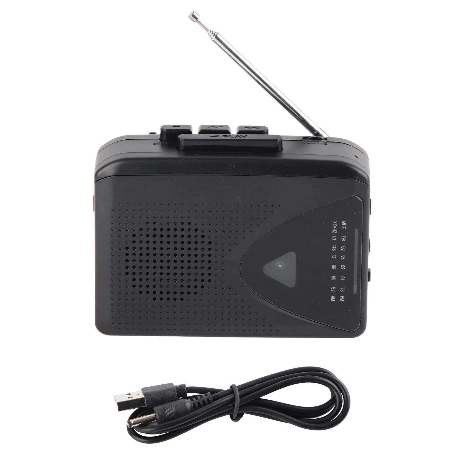 Ammoon TONIVENT TON009 Portable Cassette Player AM/ FM Radio Auto Reverse Auto Stop Mini Stereo Tape Player With 3.5mm Earphone Jack Adjustable Volume For Home School Travel - Lazada | Lazada - View #14