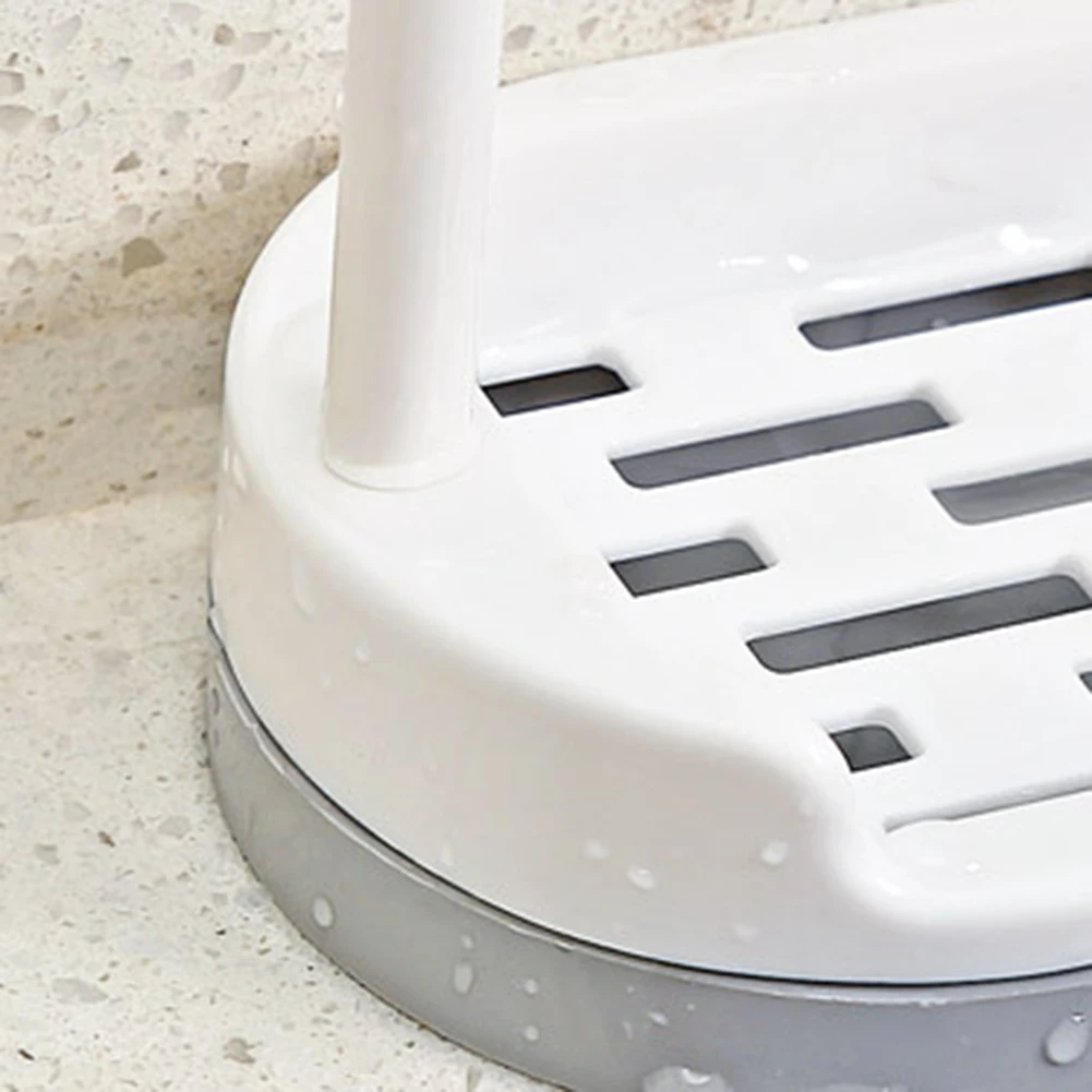

Multifunctional Soap Holder Towel Rack Punch Kitchen Accessories Kitchen Countertop Plastic Assembly Rack