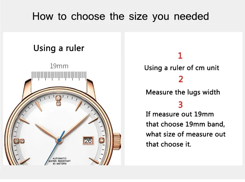 Genuine Leather Watchband Image 1