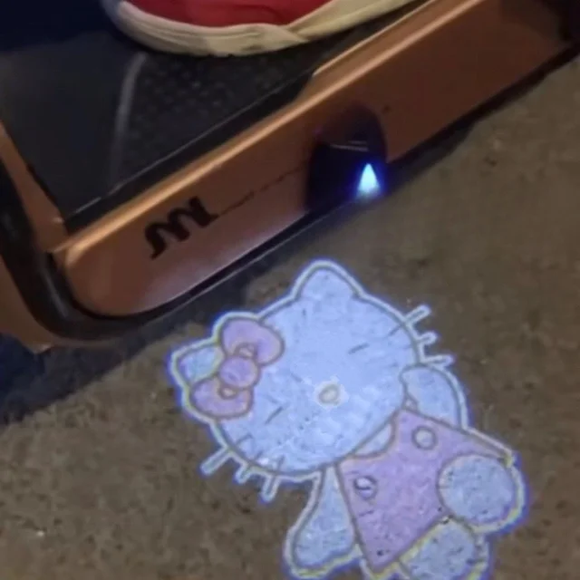 キティ電飾 観覧車 ハローキティ車の装飾ウェルカムライトダイナミック