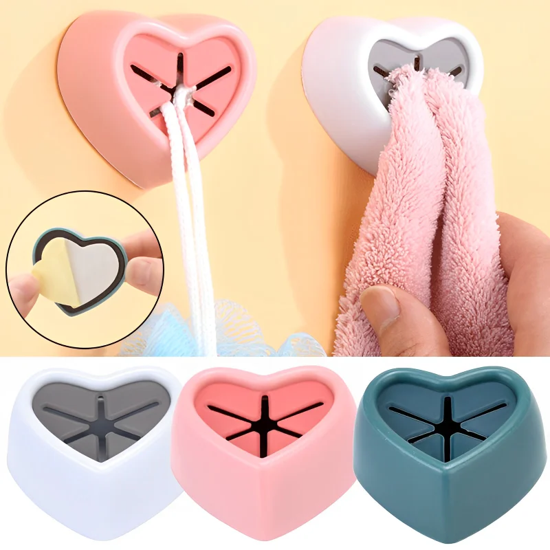 

Self Adhesive Towel Plug Holder Wall Mounted Bathroom Towel Hook Storage Rack Waterproof Kitchen Rag Dishcloth Clip Organizer