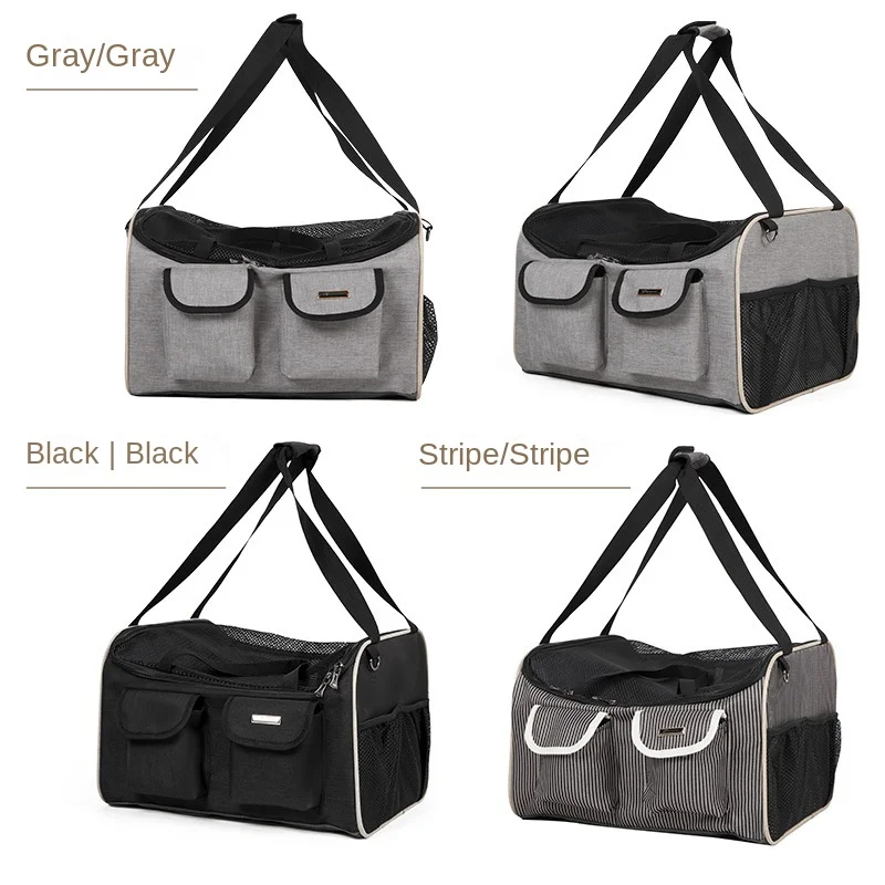 Pet Carriers Bag Dog Car Carrier Folding Hammock Pet Supplies