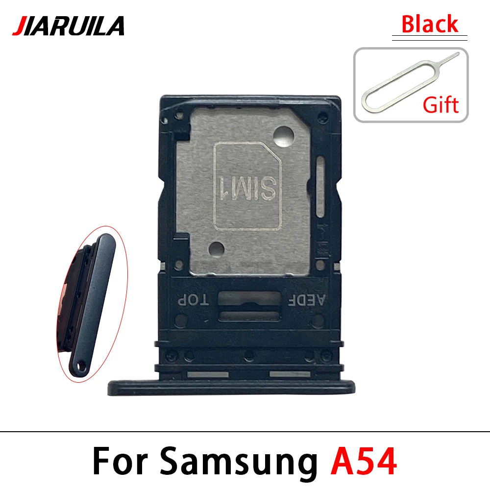 Neue Dual Sim Karte Für Samsung A34 A42 5G A54 Sim Karte Slot Tray Halter Sim Kartenleser Buchse ersatz Teile + Pin – Detail 7