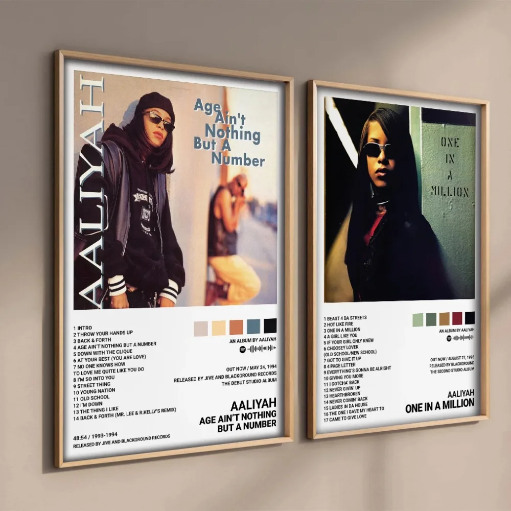 Aaliyah One In A Million Album Cover