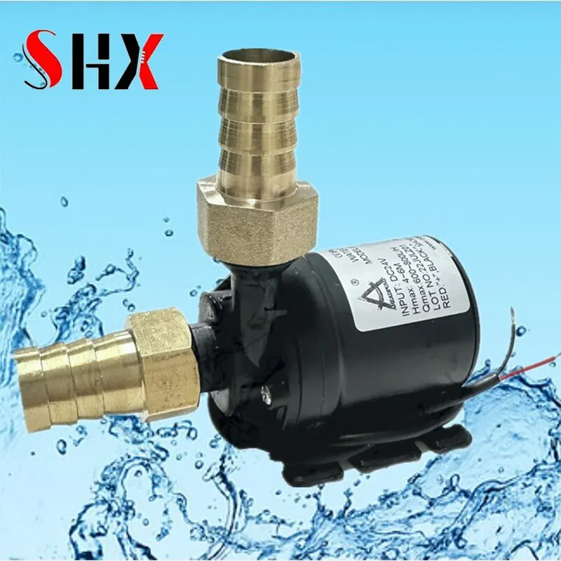 DC12V 24V Water Pumps Lift 5M 800L/H Solar Brushless Motor Water Circulation Water Pump Ceramic Shaft Ultra Quiet Submersibles