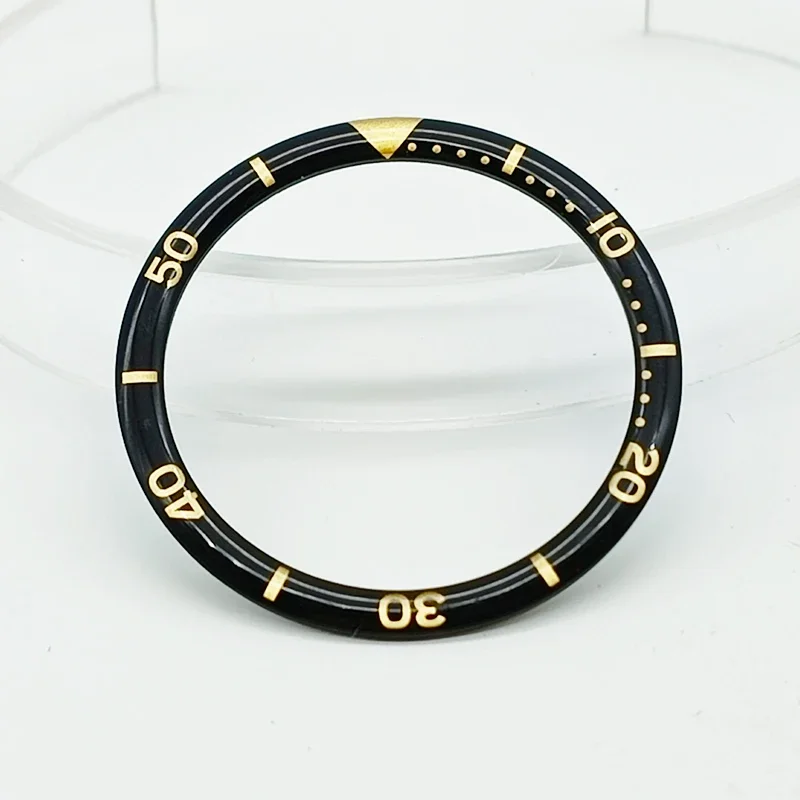 38mm Resin Watch Bezel Insert for Diver Watch Case, 38x31.5mm Bezel Ring Parts