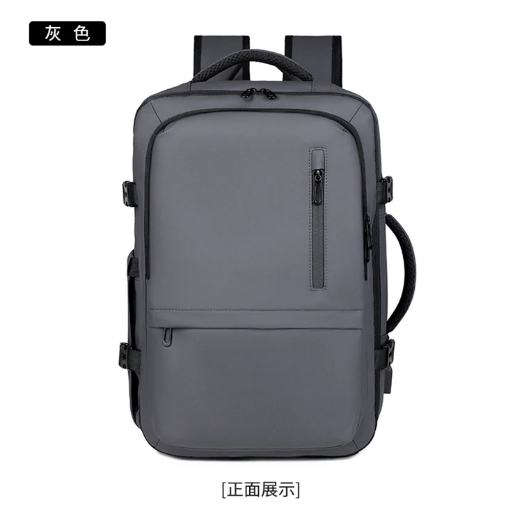 40L Business Casual Rucksack, Computertasche, Große Kapazität, Wasserabweisend, Erweiterbarer Reiserucksack mit USB-Ladeanschluss – Detail 31