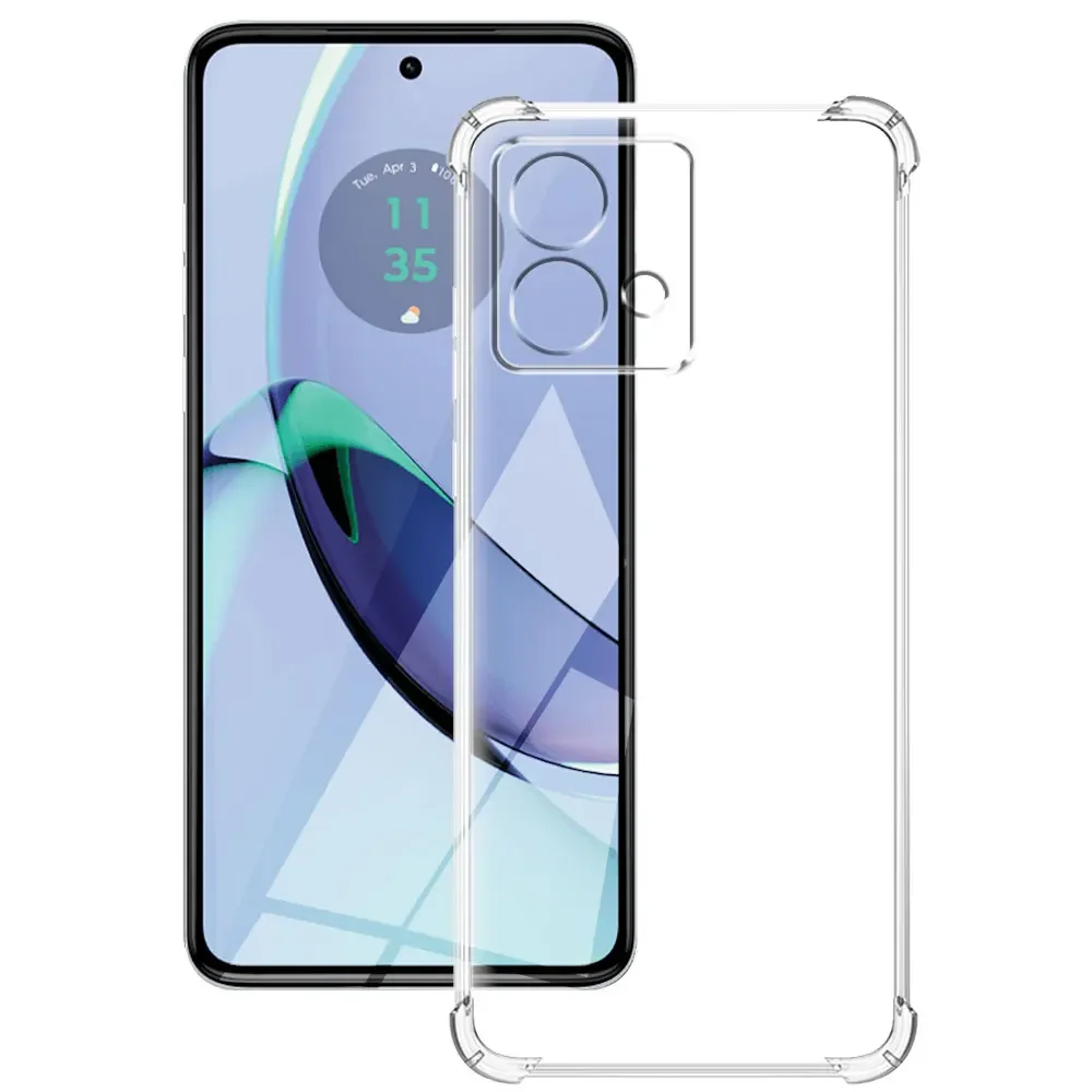 Luxury Protective Soft Silicone Phone Case - Clear Shockproof Airbag Design