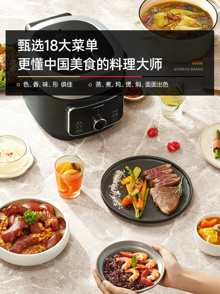 220VElectric Pressure Cooker 3L  Household Pressure Cooker, Electric Rice Multifunctional Cooking Pot 6