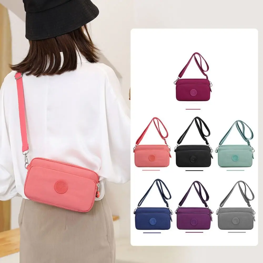 

Waterproof Crossbody Bag Causal Multi Layer Large Capacity Shoulder Bag Multifunctional Messenger Bag Outdoor