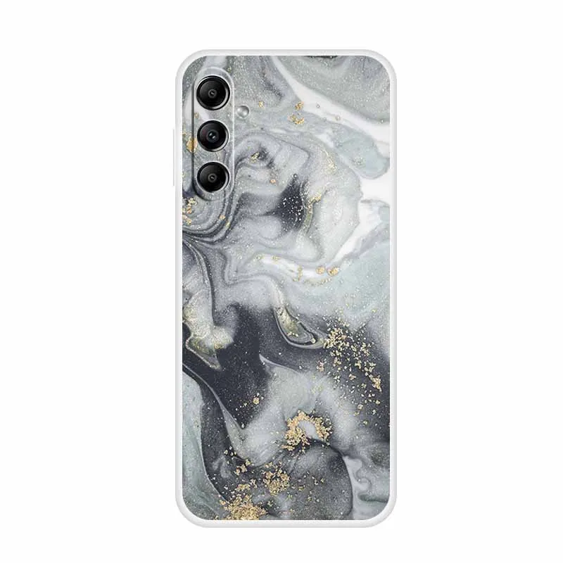 Marble Design Soft Silicone TPU Phone Case - Cartoon Print Cover