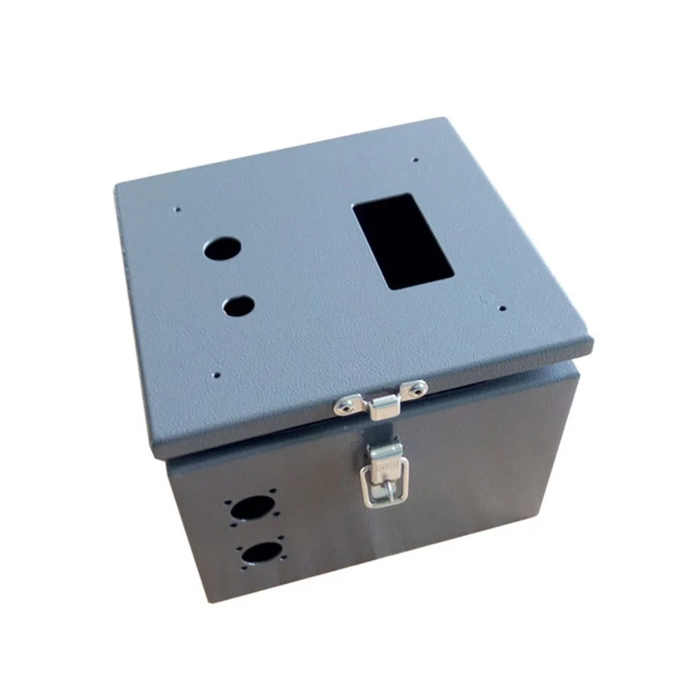 

Waterproof aluminum stainless steel sheet metal electrical control junction meter enclosure box