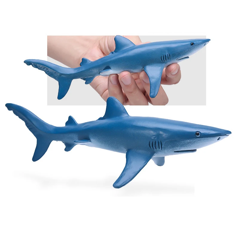 Marine Animal Action Figurines Set – Dolphins, Sharks, Crabs, and Killer Whales