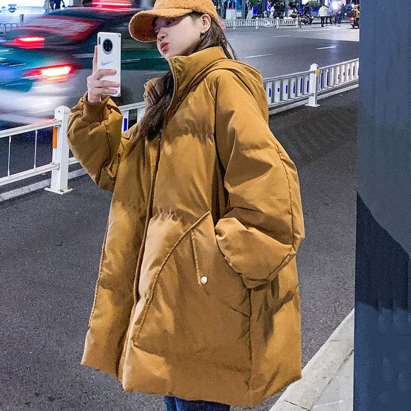 2022-new-cotton-clothes-women's-warm-bread-clothes-loose-and-thin-thick-winter-cocoon-coat-oversize-women-winter-jacket