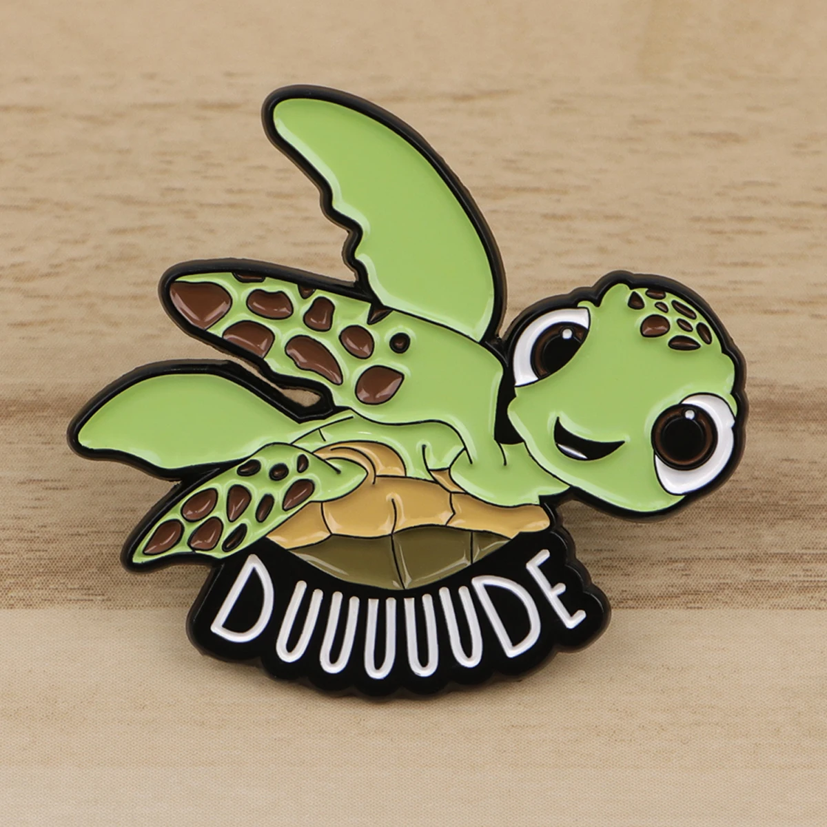 9 stücke Nette Schildkröte Dinge Emaille Pin Cartoon Tier Brosche Set frauen Broschen Mode Revers Abzeichen Schmuck Freunde geschenk – Detail 4