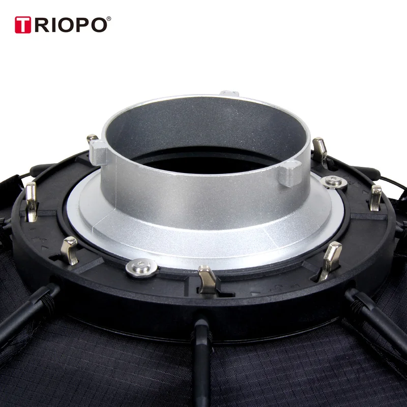 Triopo k2 55cm 65cm 90cm 120cm Foto Portabe Bowens Montagem Octagon Guarda-chuva Softbox Mais Grade Favo de Mel Softboxs ao ar Livre para Flash - Image 6