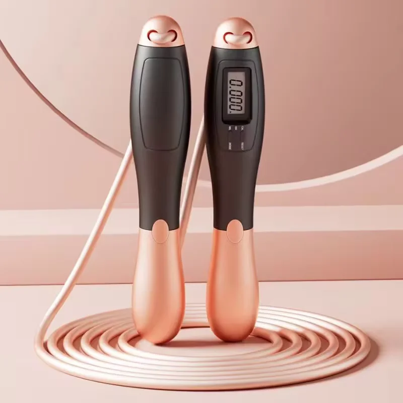 Counting Jump Rope ball Steel PVC Skipping Rope Exercise Adjustable Cordless jump rope Fitness gym Training Home Sport Equipment jump rope